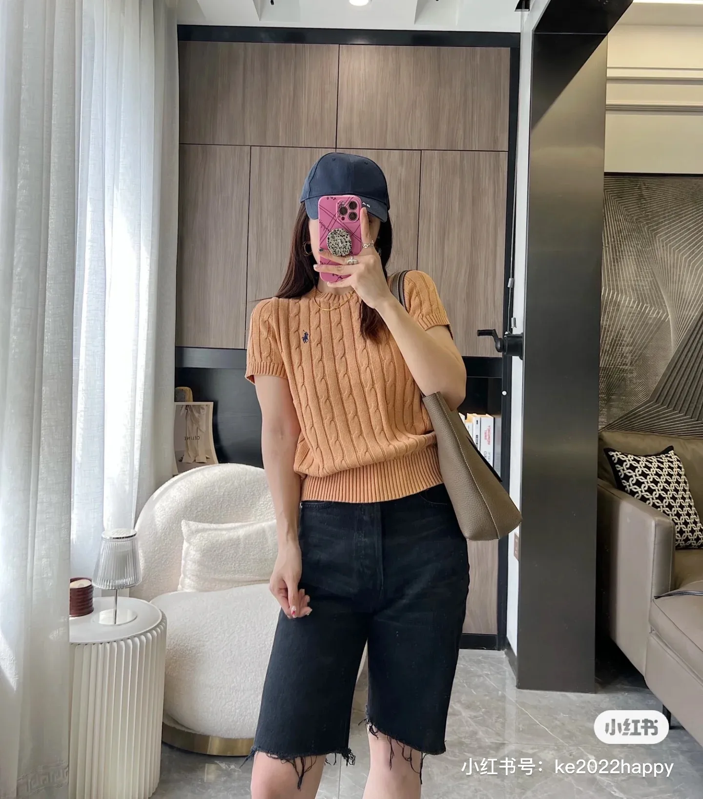 🅿️138 L15 #Ralph Lauren•New round neck embroidered short-sleeved bottoming knitted sweater ✅✅✅Ready stock Focus on quality Feel free to compare Size: S M L
